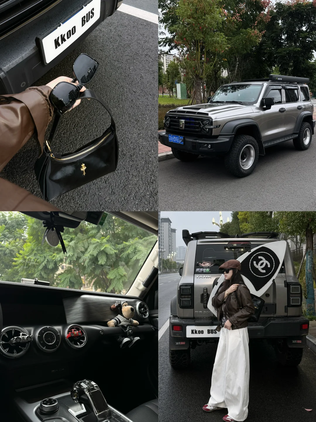 98年👧🏻开坦克300银武士🚓复古风拉满！🤎