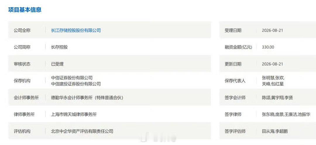 #长江存储月赚100多亿#长江存储即将启动A股IPO，拟公开发行19.8亿至24.3亿股，占发行后总股本10%–12%，并可超额配售。中信证券、中信建投担任联席保荐人。继长鑫科技、宇树科技上市后，这一“巨无霸”IPO备受市场关注，其发行规模和上市进程将对资本市场产生重要影响。 ​