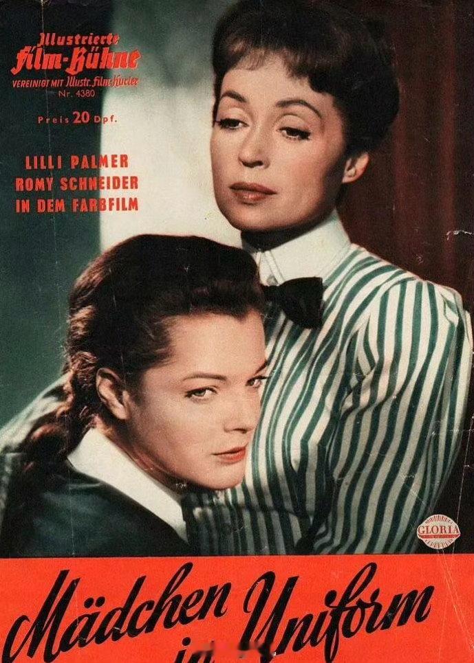《穿制服的姑娘》 罗密·施耐德/莉莉·帕尔默主演电影 1958版 德语...
