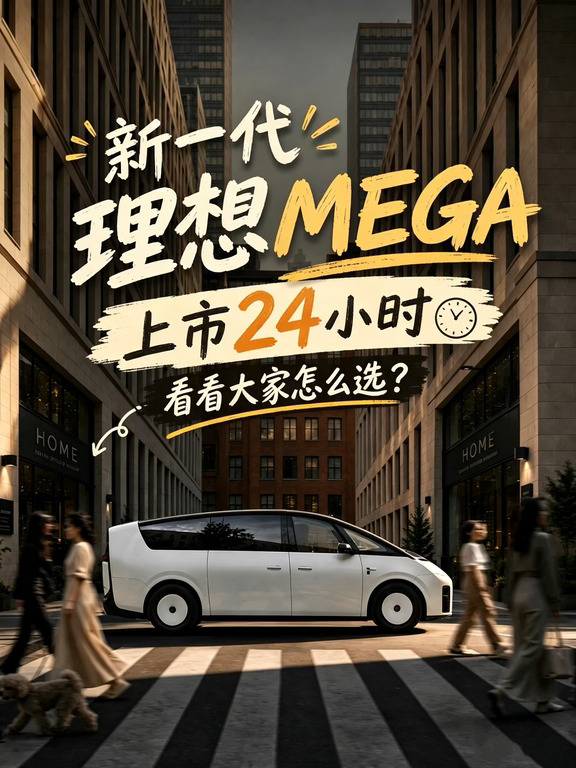 新一代理想MEGA上市24h，移动之家该怎么搭配