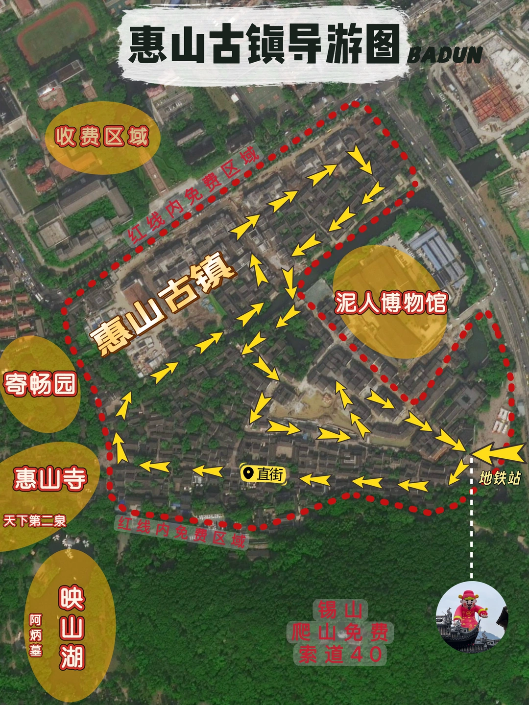 无锡惠山古镇，走对不白来