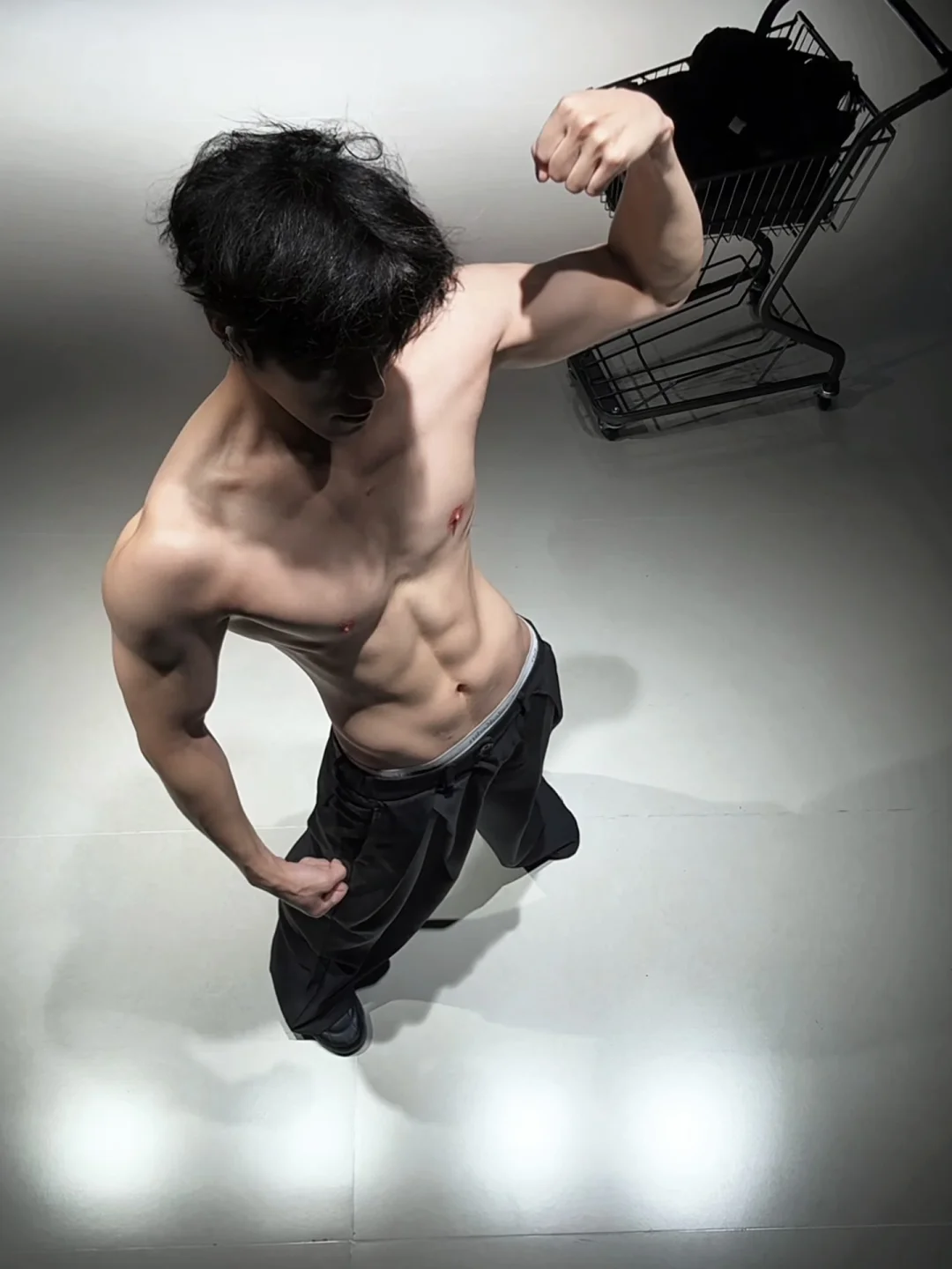 脑袋是用来想我的 笨蛋#薄肌 #top