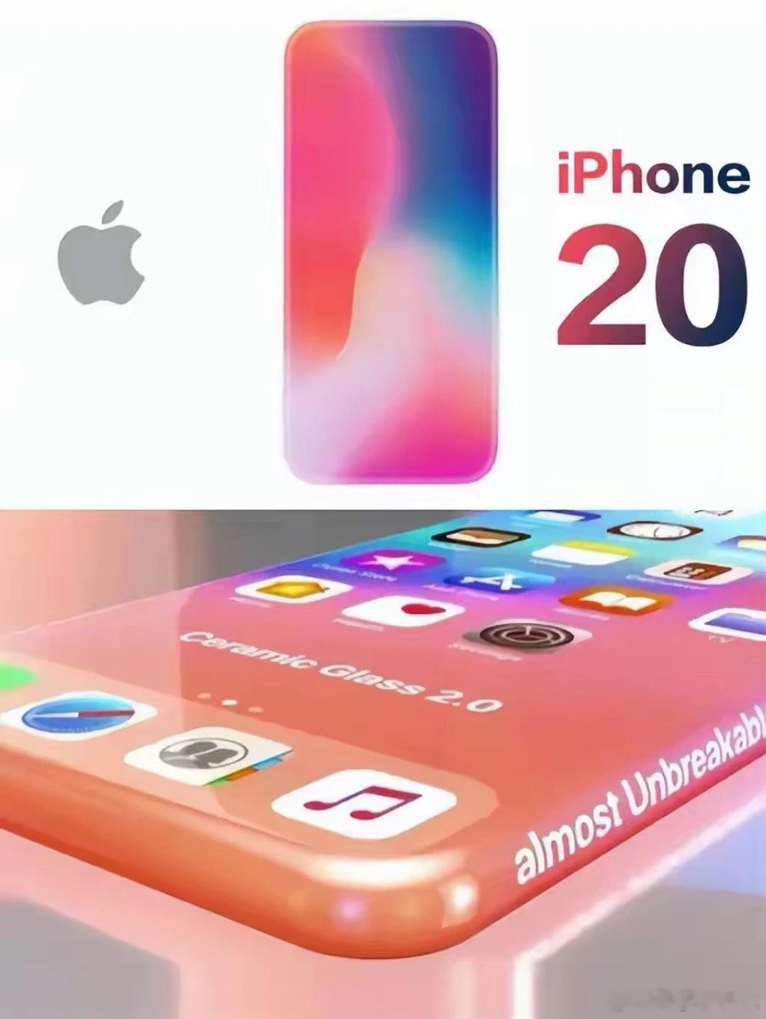 苹果🍎20周年纪念
iPhone 20
互联网络苹果公司、iPhone 20苹果🍎20
或许可以我以为我捂着心脏🫀它就不会痛的方式、
2027登场
互联网络系统唯一认证体系鉴别诊断依据之一
告别单身指数和数据显示处理技术
直板机身、对折技术机身
APP软件设计开发力度
互联网络系统程序设计方法和束缚
由AI独立核 ​