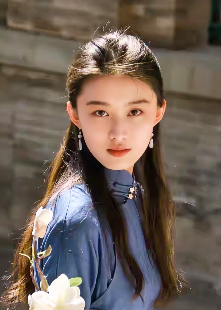 中戏校花级美女，秋水伊人，丽质天成，美貌太养眼了，仿佛仙女下凡。