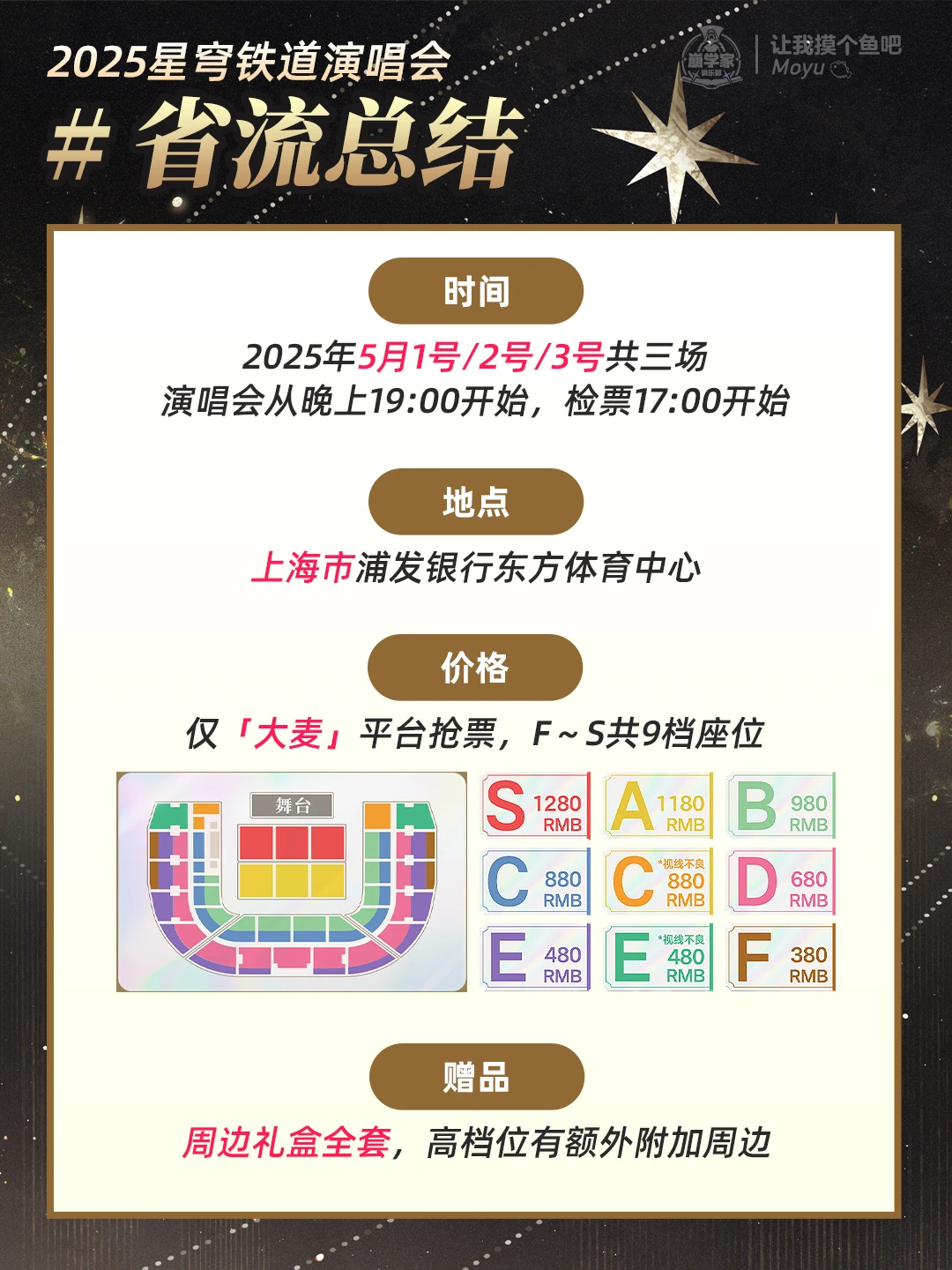 关于2025星穹铁道演唱会购票需要知道的N点！