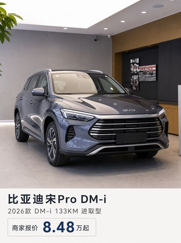 这车‼️比亚迪宋🖤2026款到底值不值