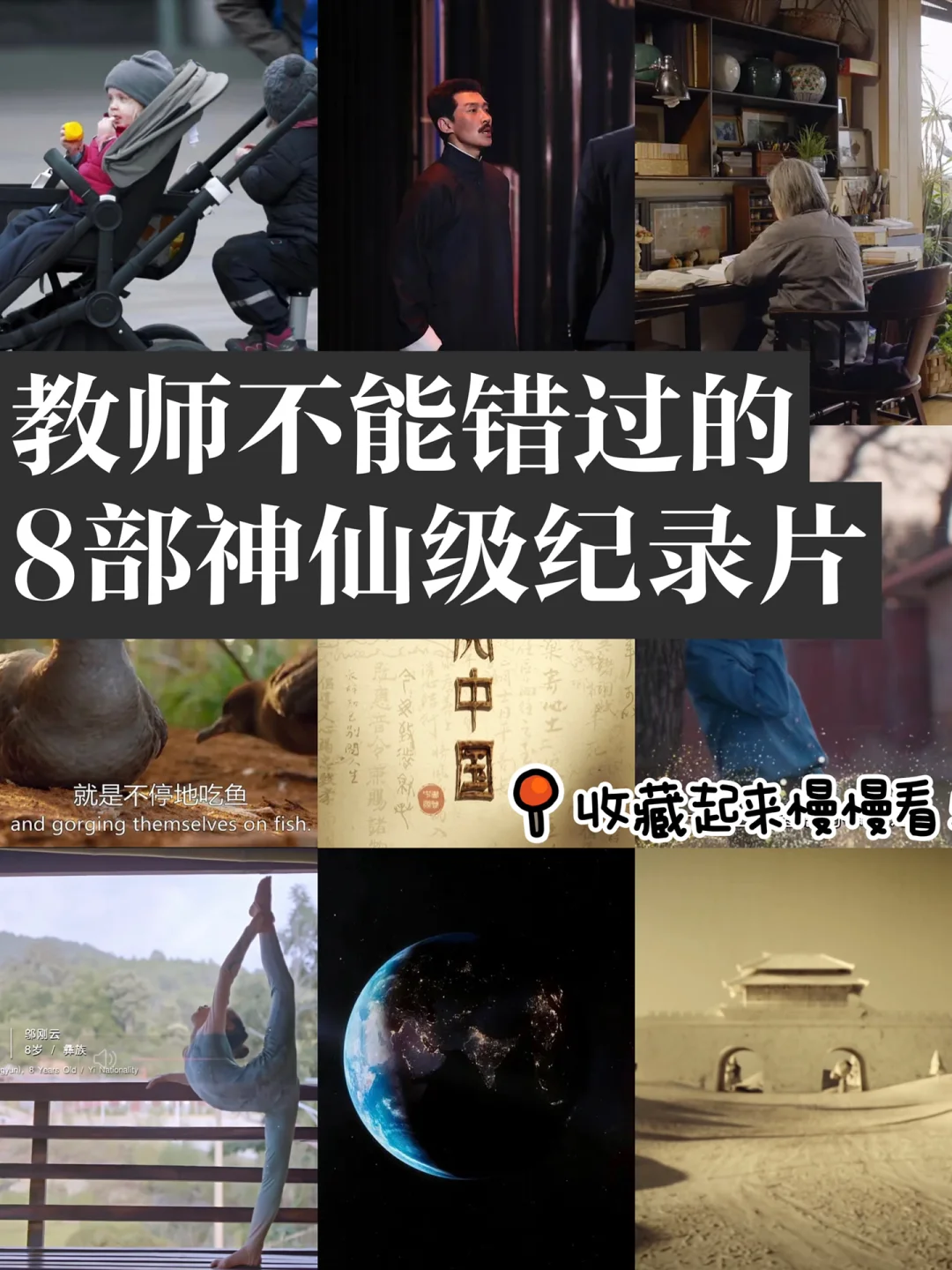 🔥教师必看|绝对不能错过的神仙级纪录片