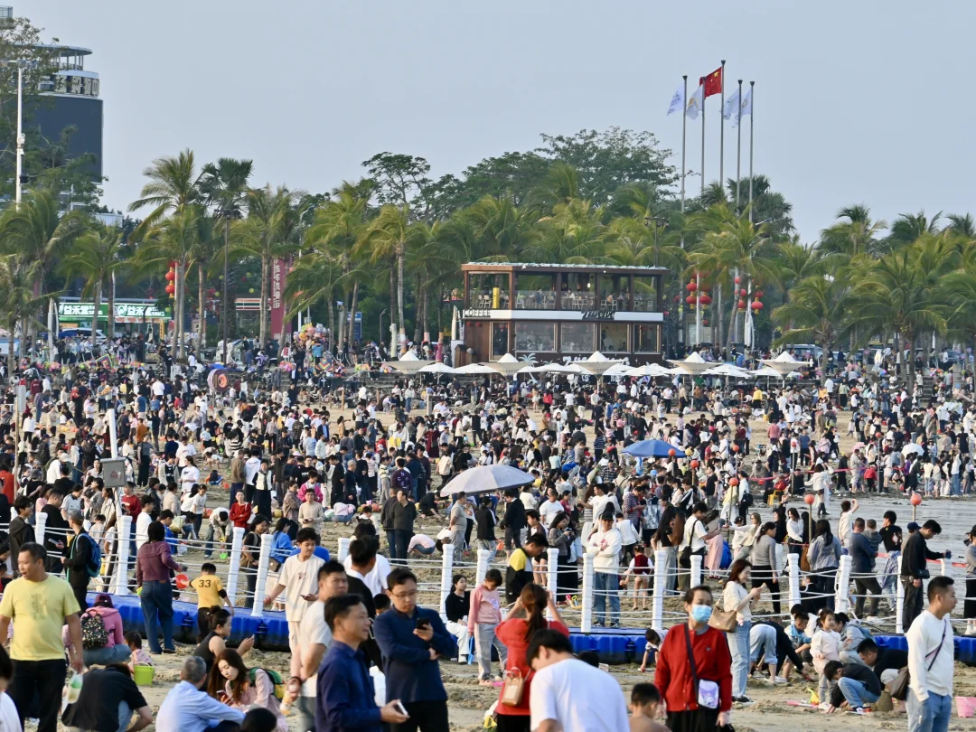 大年初三，一亿人在湛江金沙湾杀疯啦