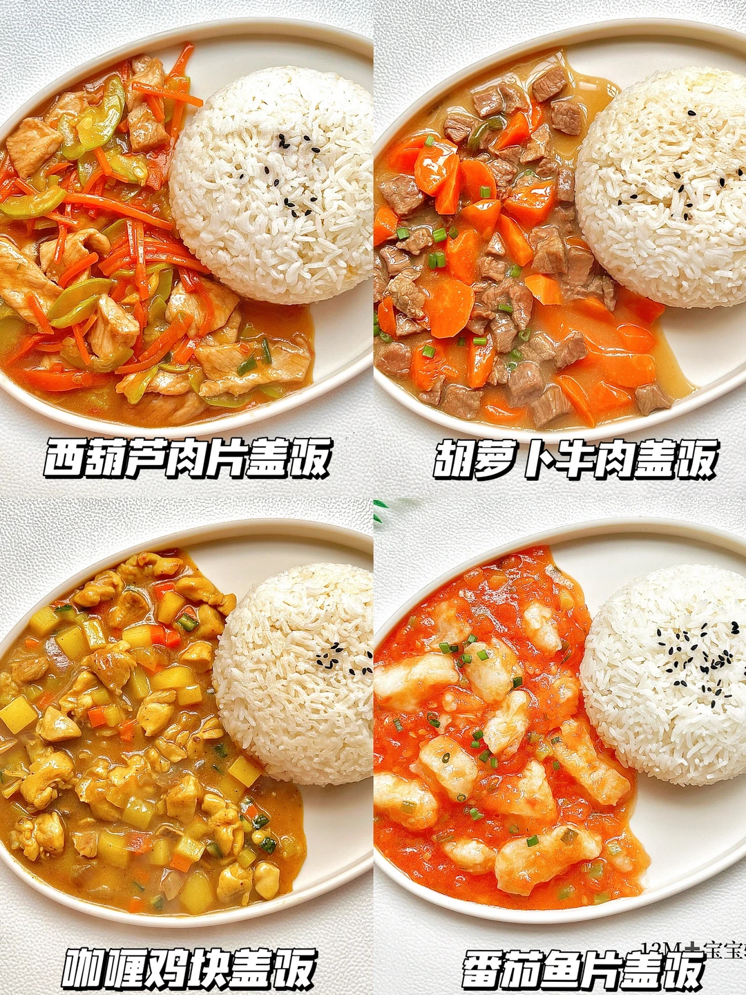 10M＋宝宝营养花样盖饭 ｜美味营养