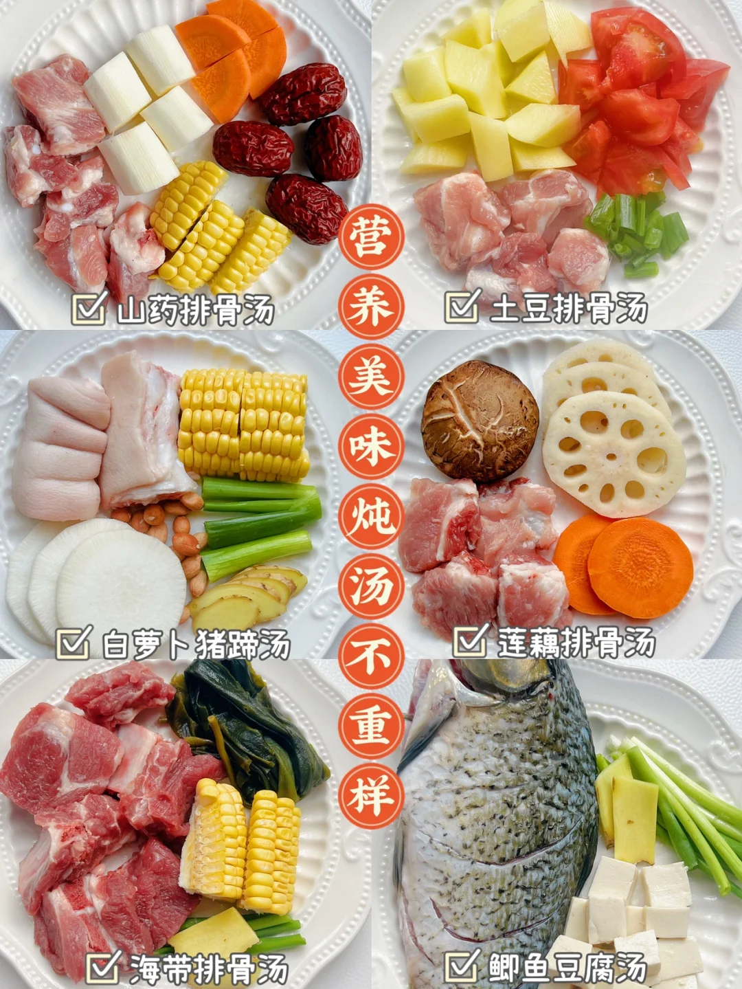 10M➕营养美味炖汤合集 | 吃肉喝汤营养均衡！