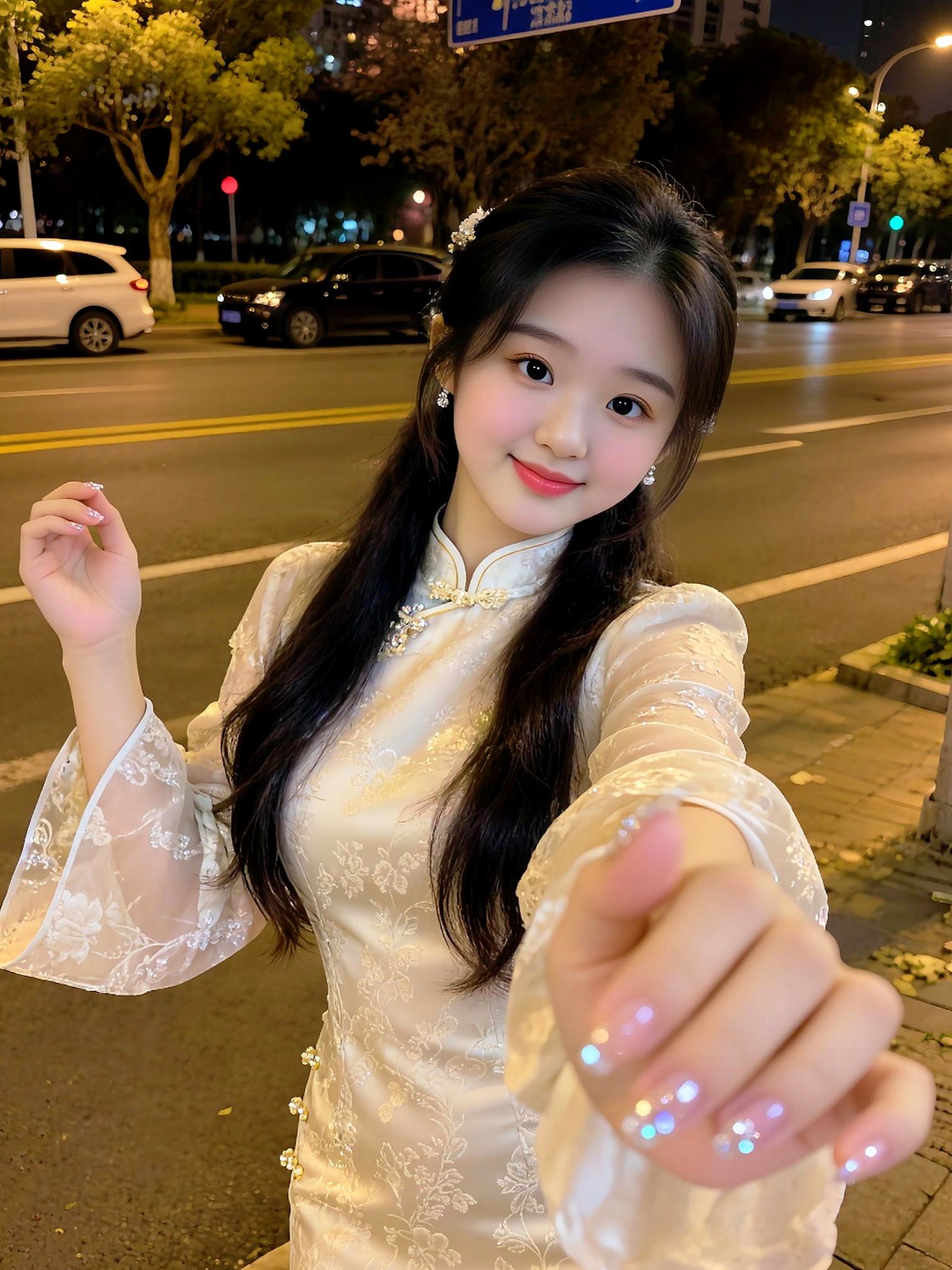 <p>旗袍小姐姐 颜值美女 <!--{img:0}--></p><im...