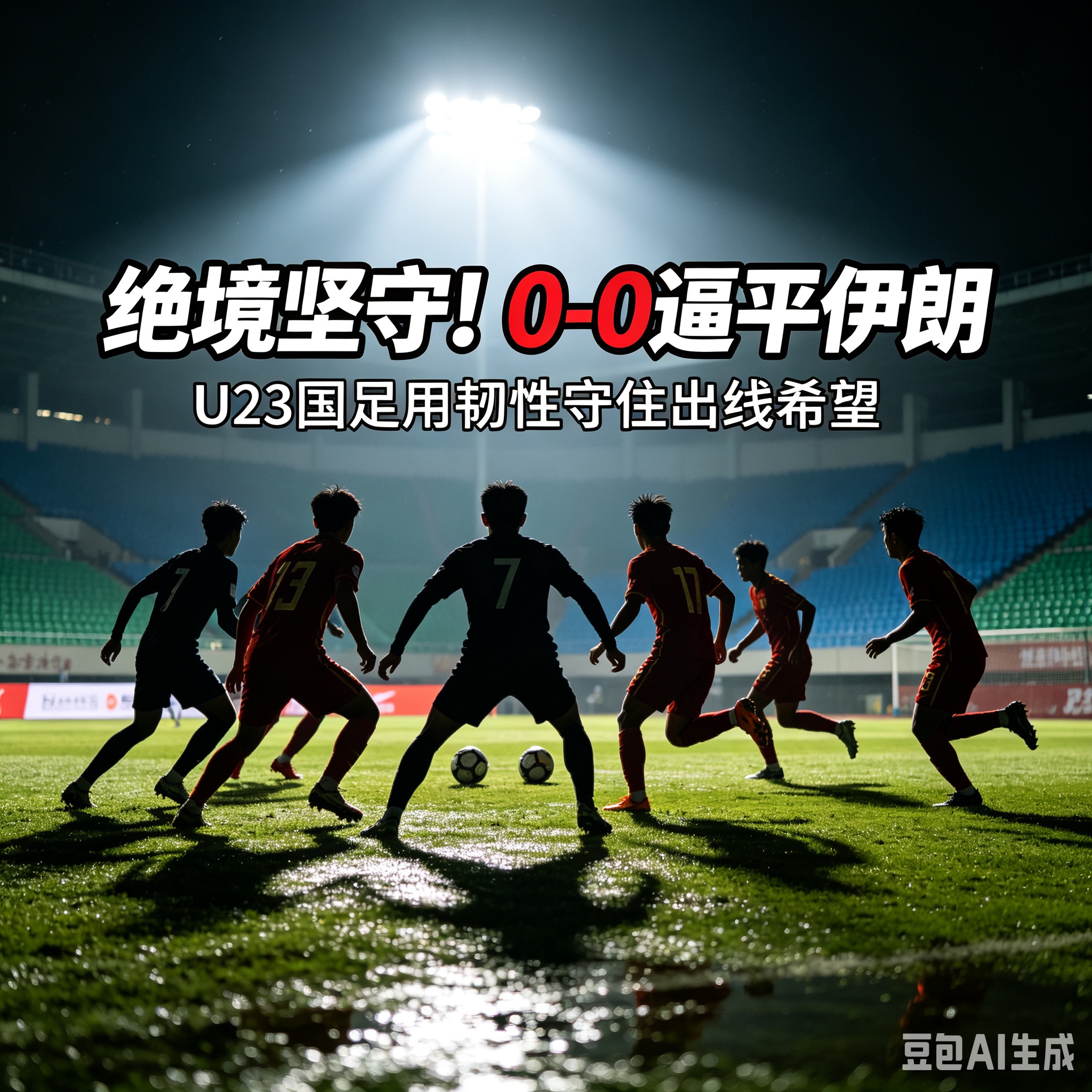 绝境坚守！0-0逼平伊朗，U23国足用韧性守住出线希望
一场看似平淡的 0-0 平局，却是中国 U23 男足本届亚运会最硬核的一战！面对亚洲劲旅伊朗 U23，年轻小将们无惧对手压制，以铁血防守拼下关键一分，用顽强韧性书写青春答卷，牢牢攥住小组出线主动权。
本场对决堪称攻防极致博弈，伊朗队整体实力强劲