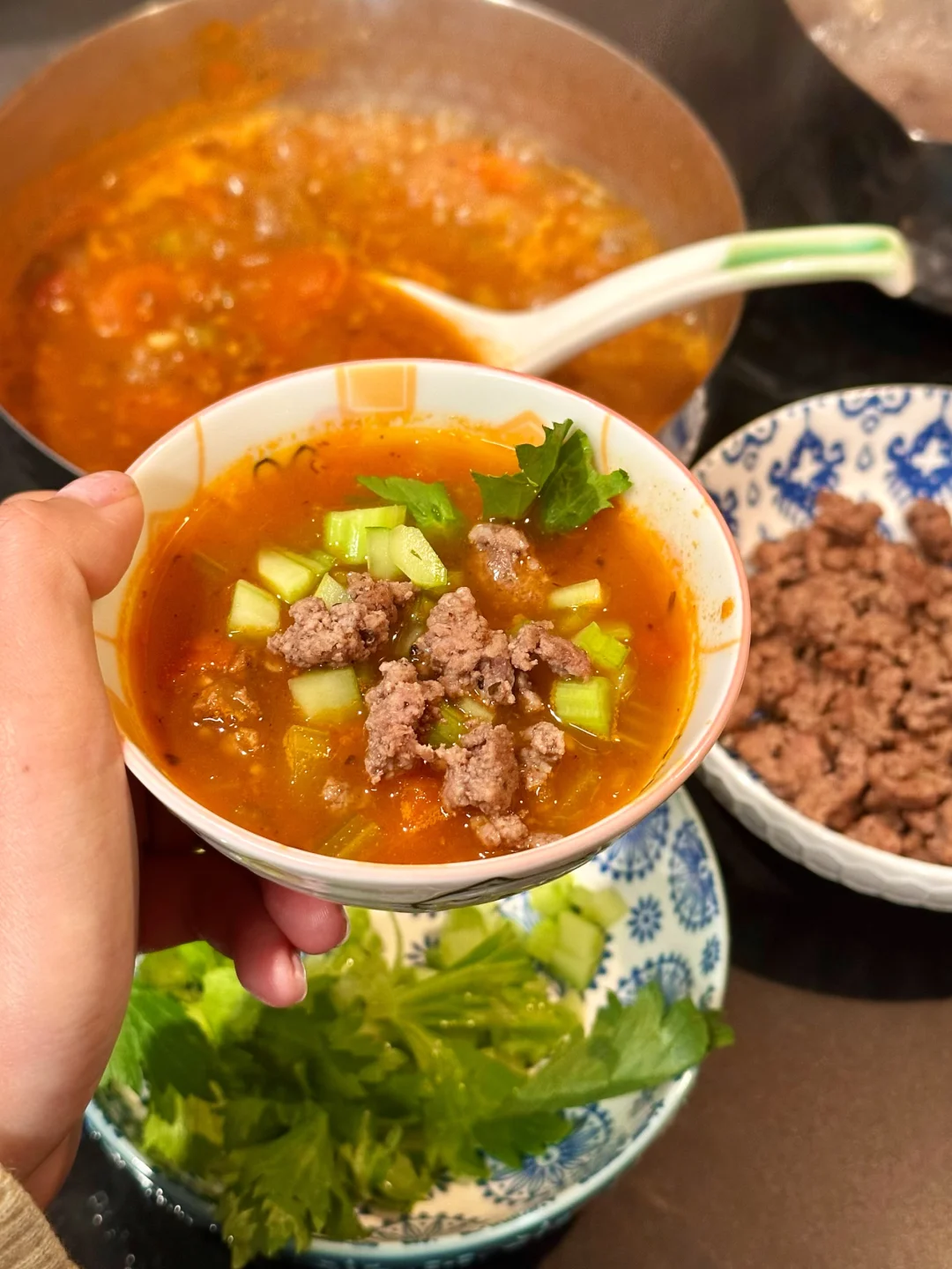 去海底捞就为这口番茄牛肉汤🍅复刻成功❗️