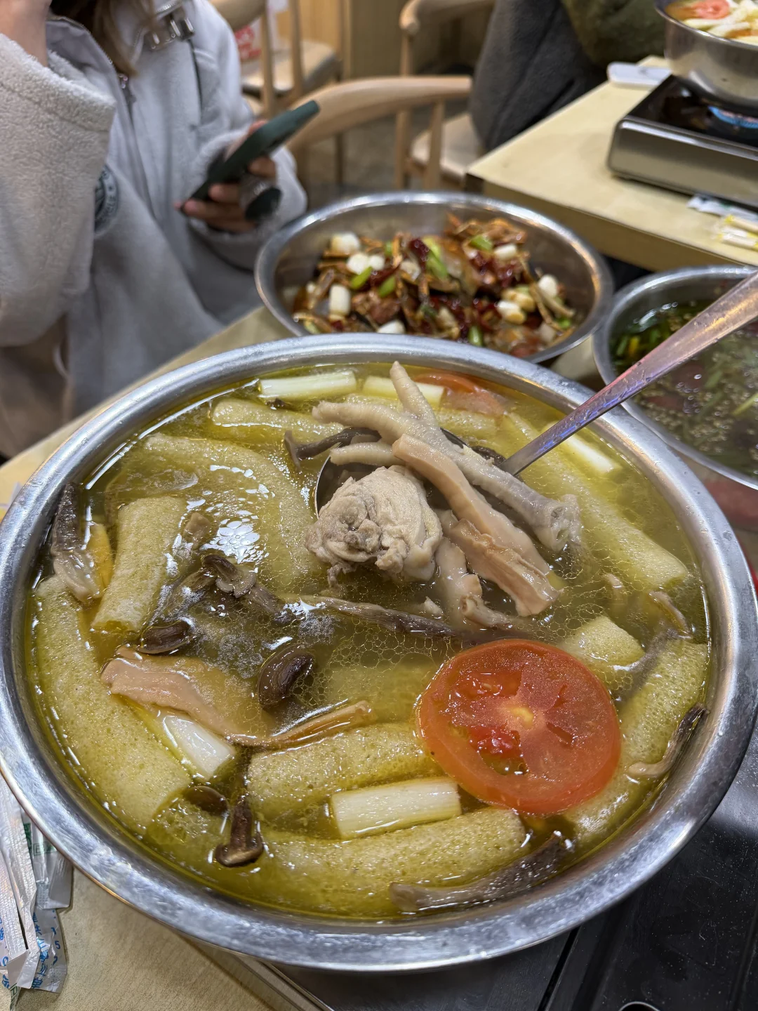 快去市二医院喝这个竹荪鱿鱼鸡！！！！！