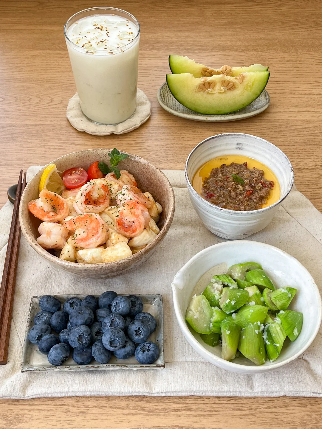 夏日饮食｜很爱我的普通小生活🥛