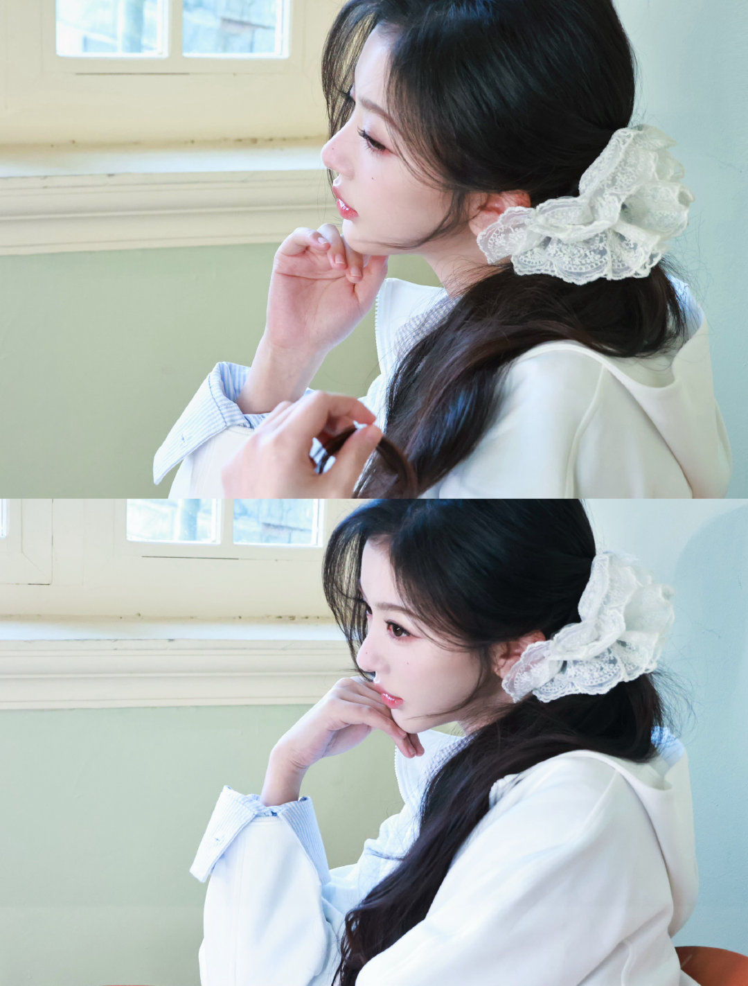 #孔雪儿[超话]#  带着怦怦心跳的秋日💞​