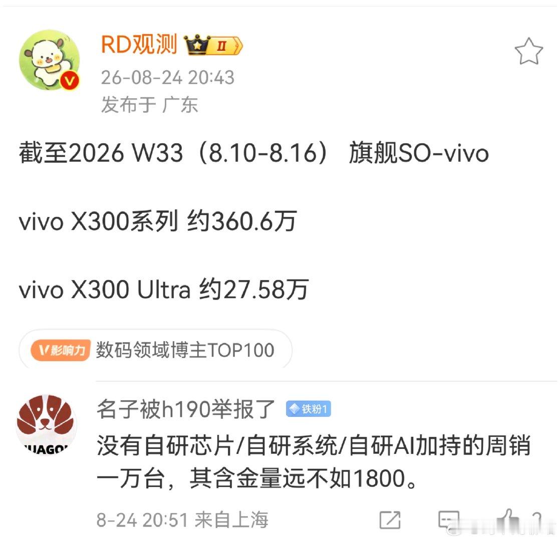我一直以为有些小米用户只会攻击华为呢，结果是我错了，原来他们是谁都不放过，OPPO、VIVO亦是这些人攻击的对象[允悲][允悲][允悲] ​