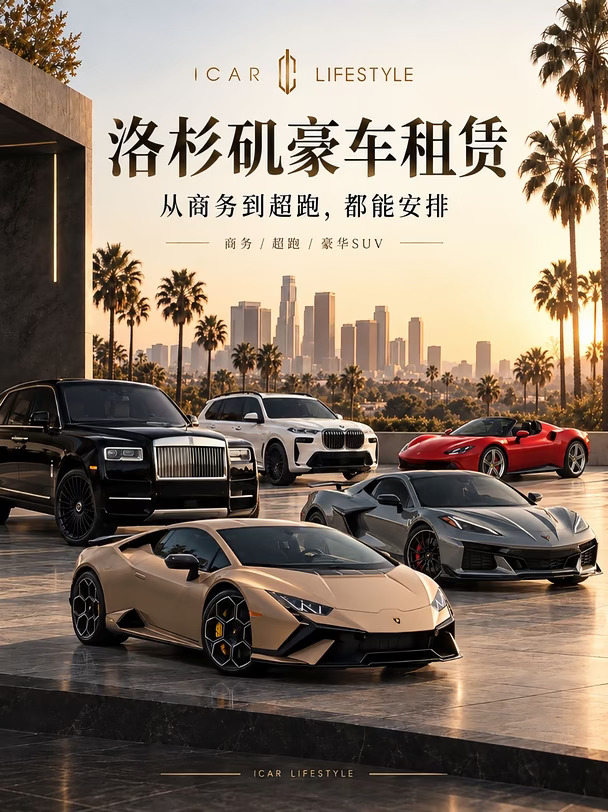 洛杉矶豪车租赁｜想开什么都能安排🔥