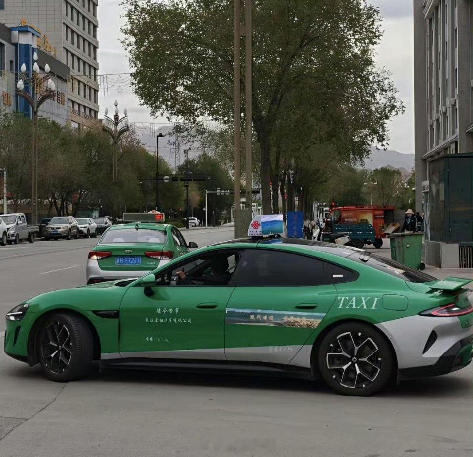 可惜了小米汽车涂成这个颜色，出租车配色就是迈巴赫涂了.....也土的掉渣。 ​