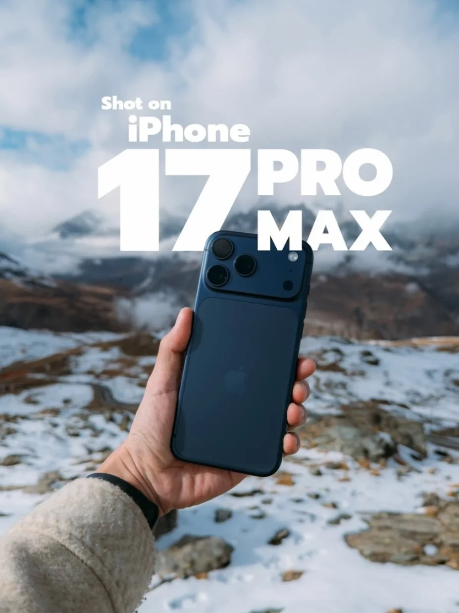 iPhone17ProMax镜头下的雪山🏔️