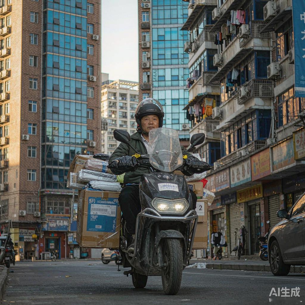 邮政行业寄递业务量累计完成1399.2亿件,同比增长15.5%。这堆数里,有我一份&39;功劳&39;。
我闺女在外地,隔三差五寄吃的用的,一年几十个包裹。我也给她寄,老家咸菜、晒的干菜。快递员小刘熟得进院不按铃,直接搁门口。
我以前觉得寄东西麻烦,得跑邮局排队。现在手机一点,小刘上门取。可也有烦的——一天仨电