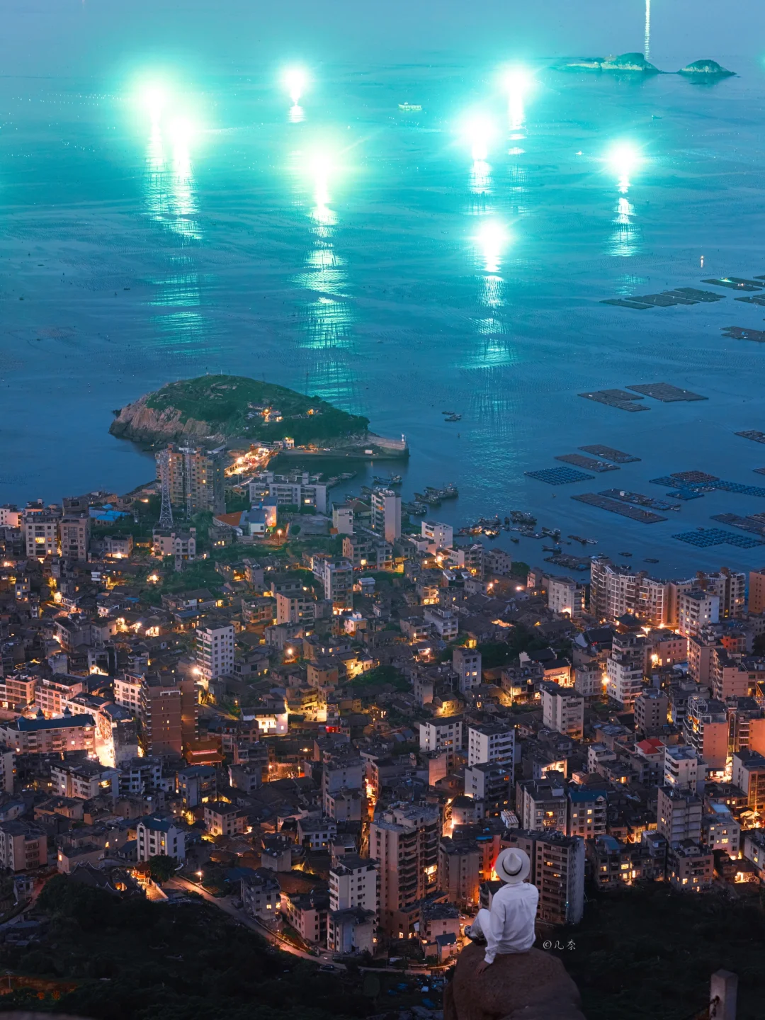 国内最科幻的海边村落，美得如同电影Ai特效