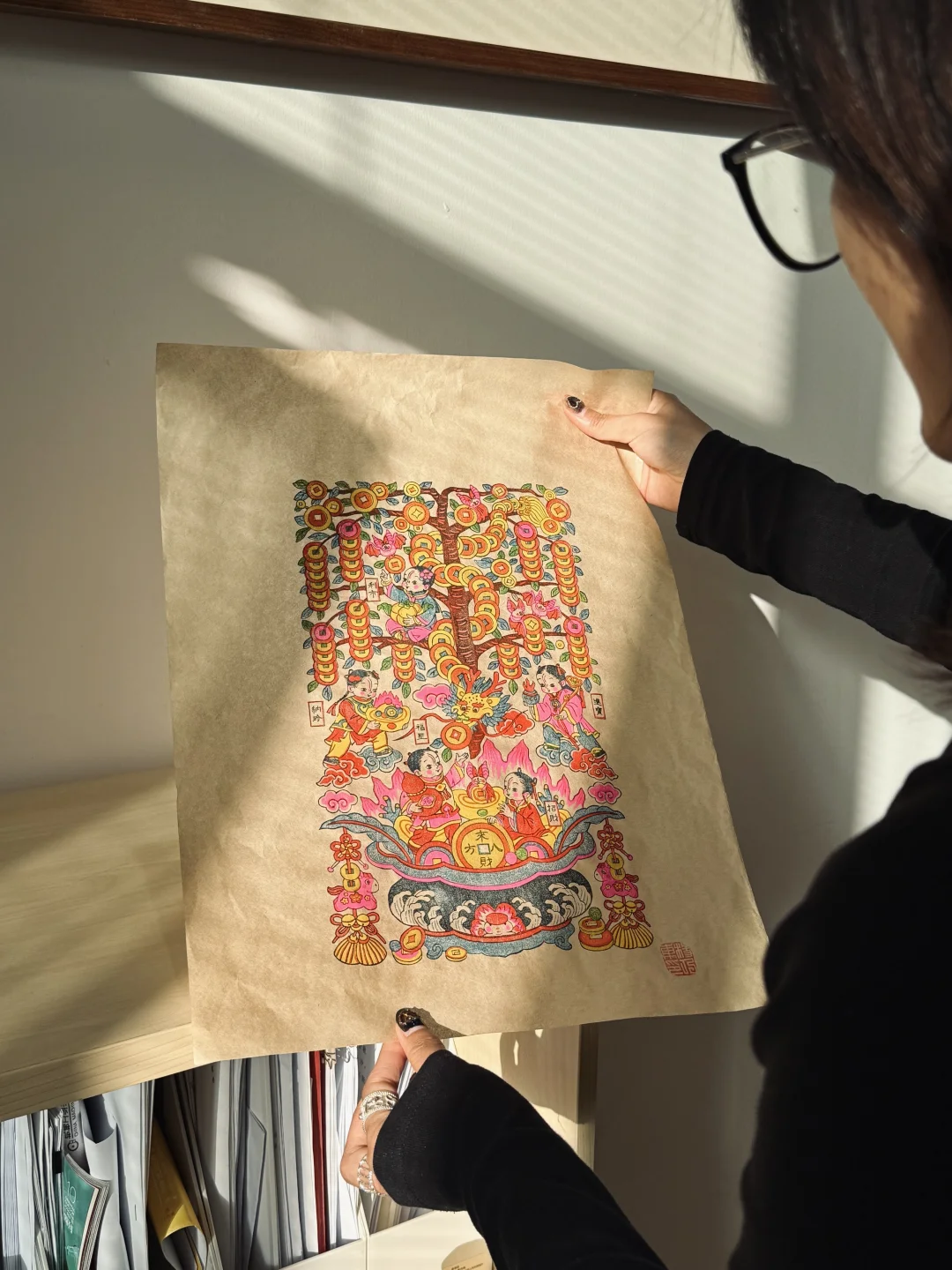 做一张pdd没有的版画，比想象中要难😭