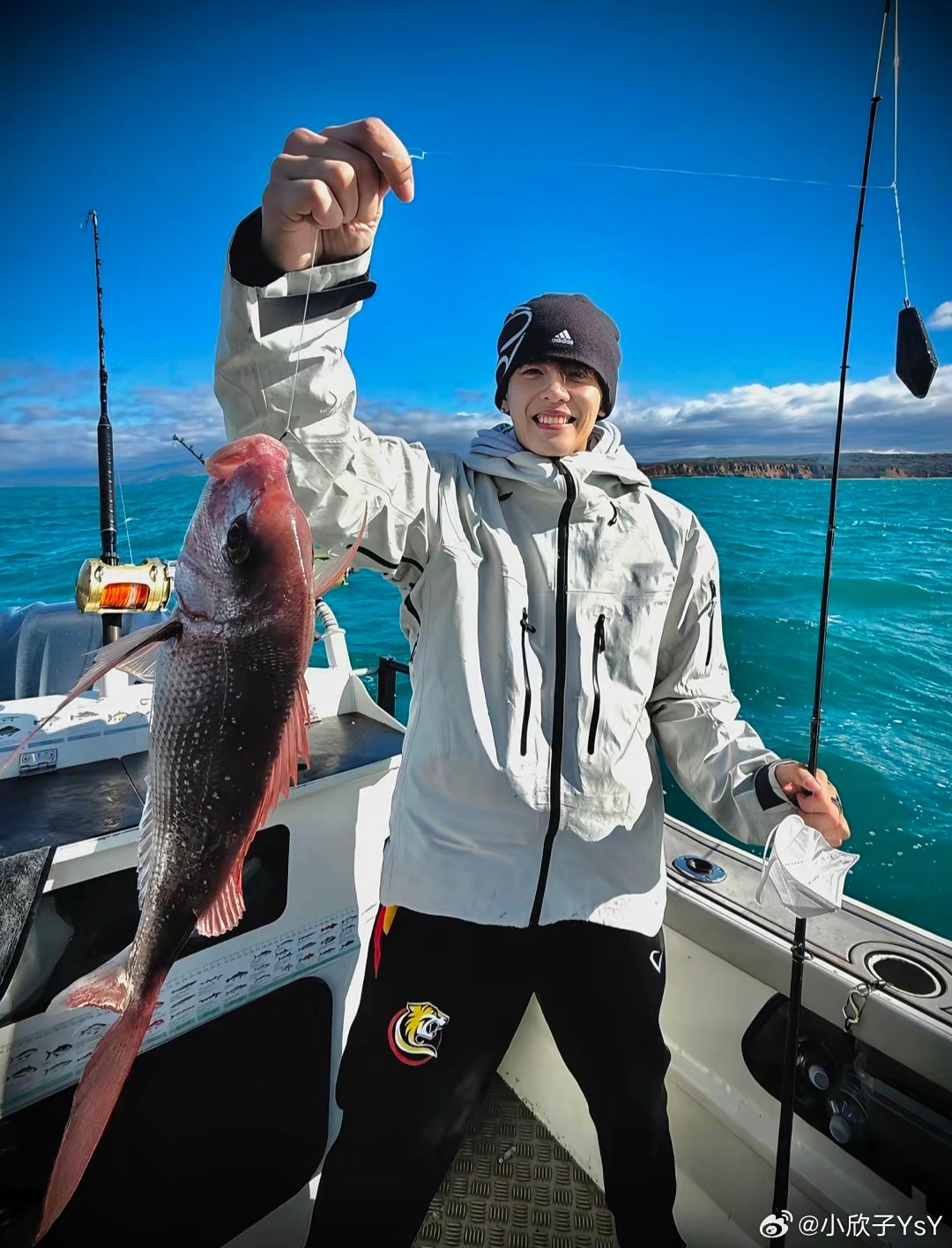 #杨舒予[超话]#牧羊人们快来吃🐑钓的鱼🐟. ​