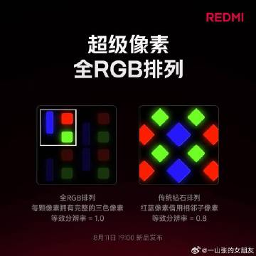 K100 Pro Max 新一代超级像素<br />新型绿色发光材料...