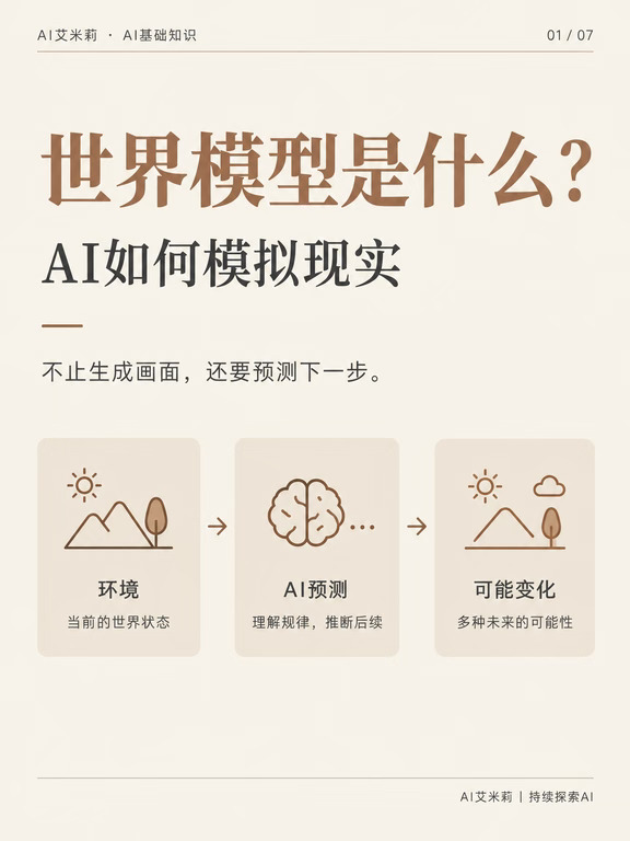世界模型是什么？AI如何模拟现实