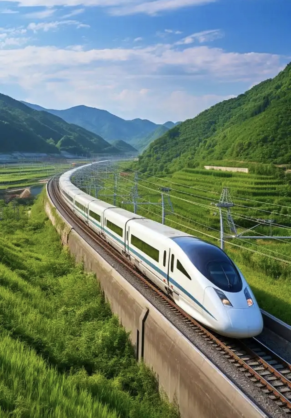 今晨央广新闻消息，今日中国高铁建设迎来重磅喜讯，京港高铁雄商段、西渝高铁西安至安康段、宜昌至兴山高铁、哈伊高铁四条新线将同日开通，横跨华北、西北、华中、东北四大区域，实现南北路网同步扩容提质。
此次四线齐通，不只是高铁里程的简单叠加，更是全国“八纵八横”路网的深度织密完善。新线路大幅压缩时空距离，彻