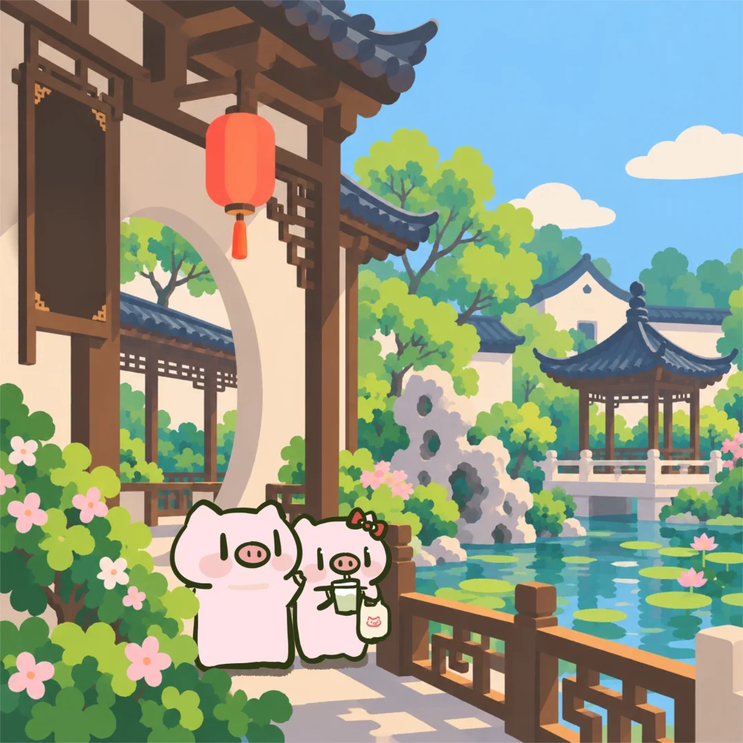 在苏州体会到了国庆人流量