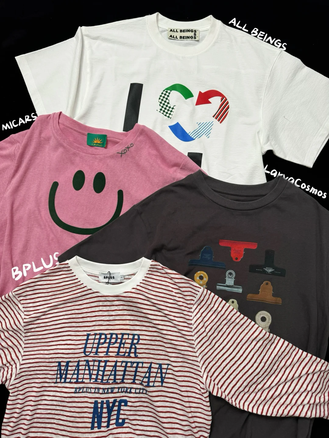 1️⃣2️⃣套解锁夏日T恤的N种风格🏝️时髦百搭