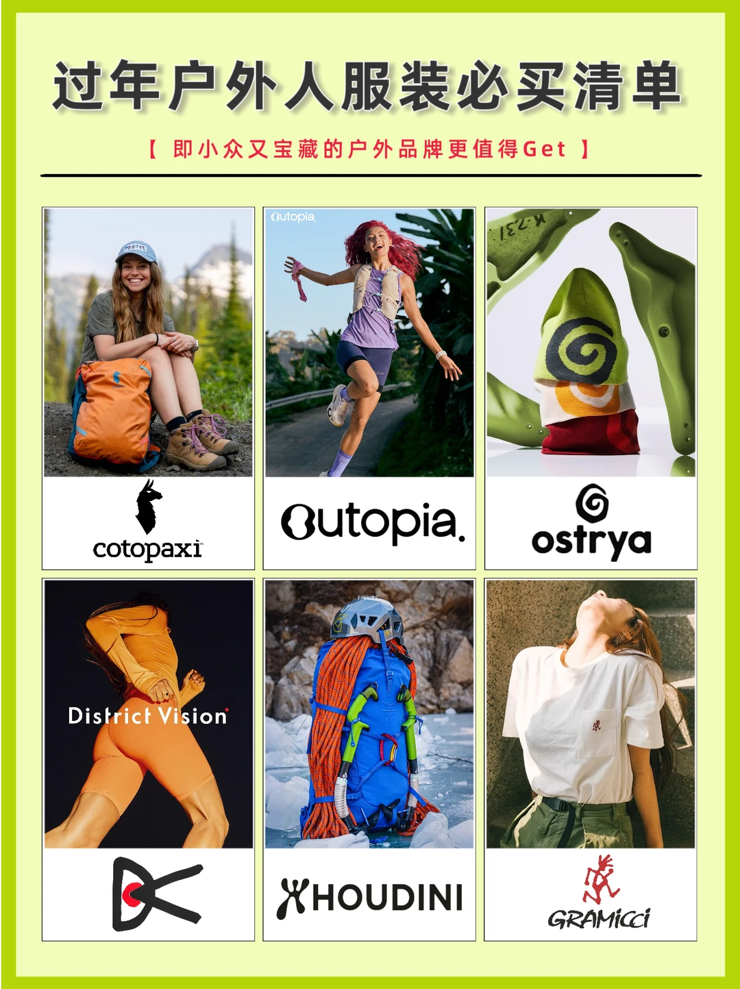 过年户外撒野穿搭🧧小众宝藏品牌建议锁死！