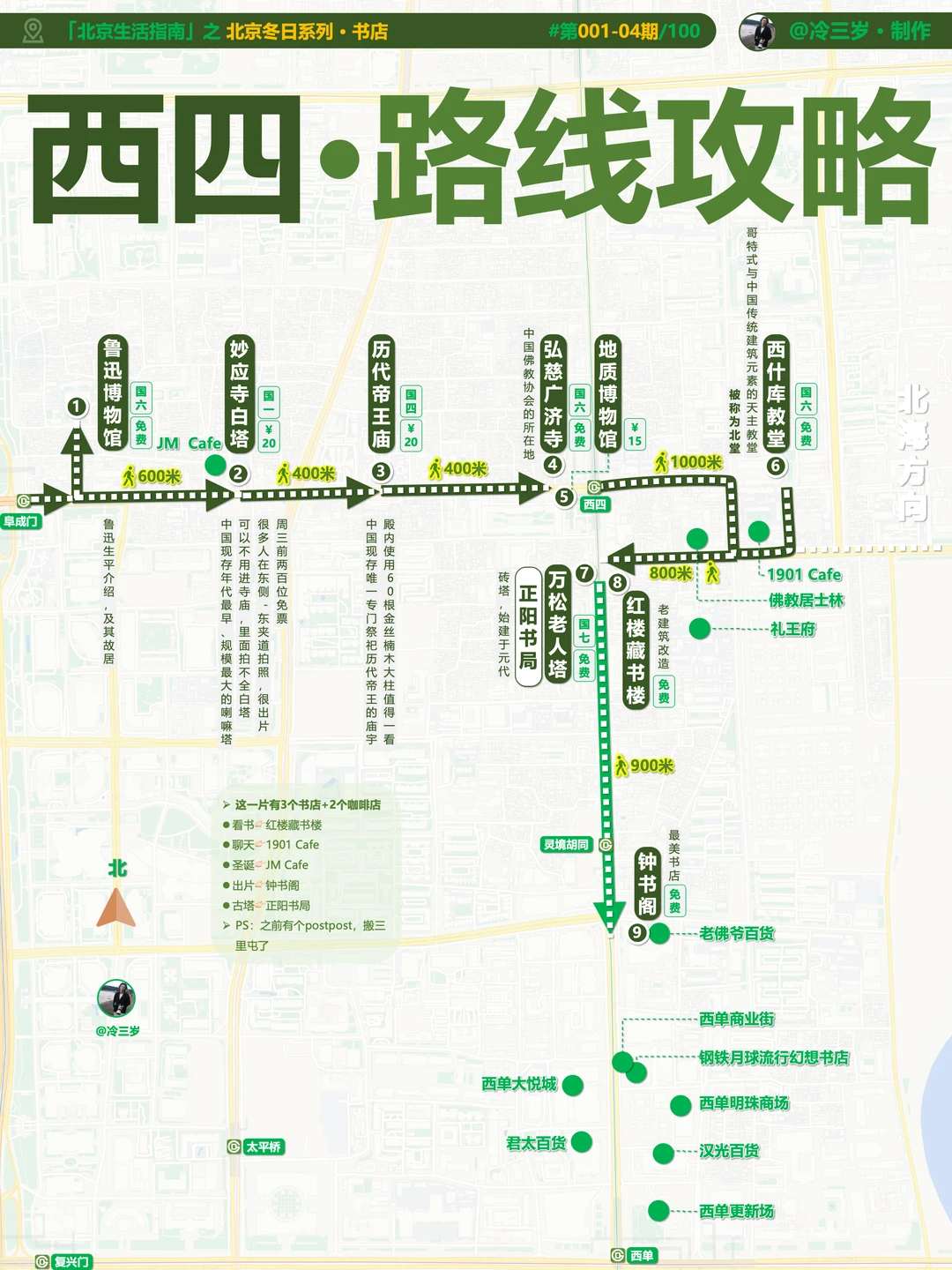 西四攻略丨北京冬日小众citywalk+国保路线