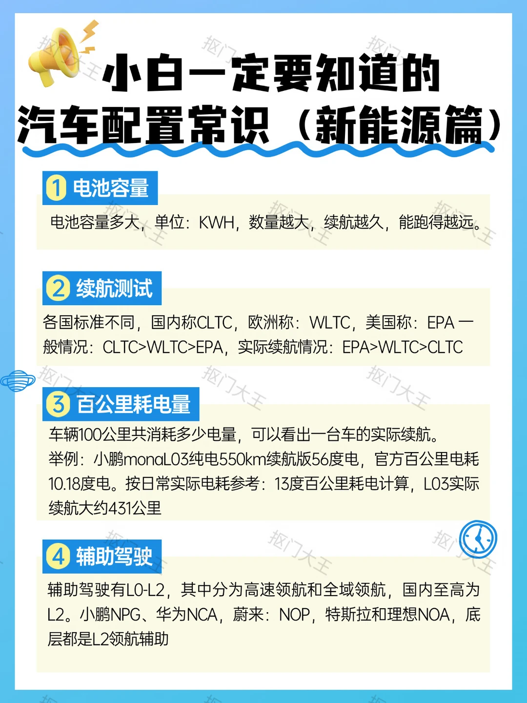 听劝❗️小白一定要知道的汽车配置常识👍