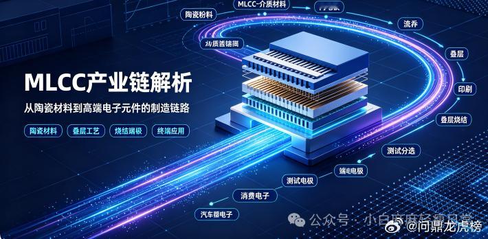 MLCC：产业链10家硬核布局的公司

今年，当AI算力需求持续爆发，被称为“电子工业大米”的MLCC（片式多层陶瓷电容器）正迎来一轮新的景气周期。今年以来，MLCC市场景气度快速攀升，部分高规格型产品价格相比去年初翻了三至五倍。AI服务器中MLCC的搭载量较一般服务器高出10倍以上。

MLCC产业链企业正迎 ​