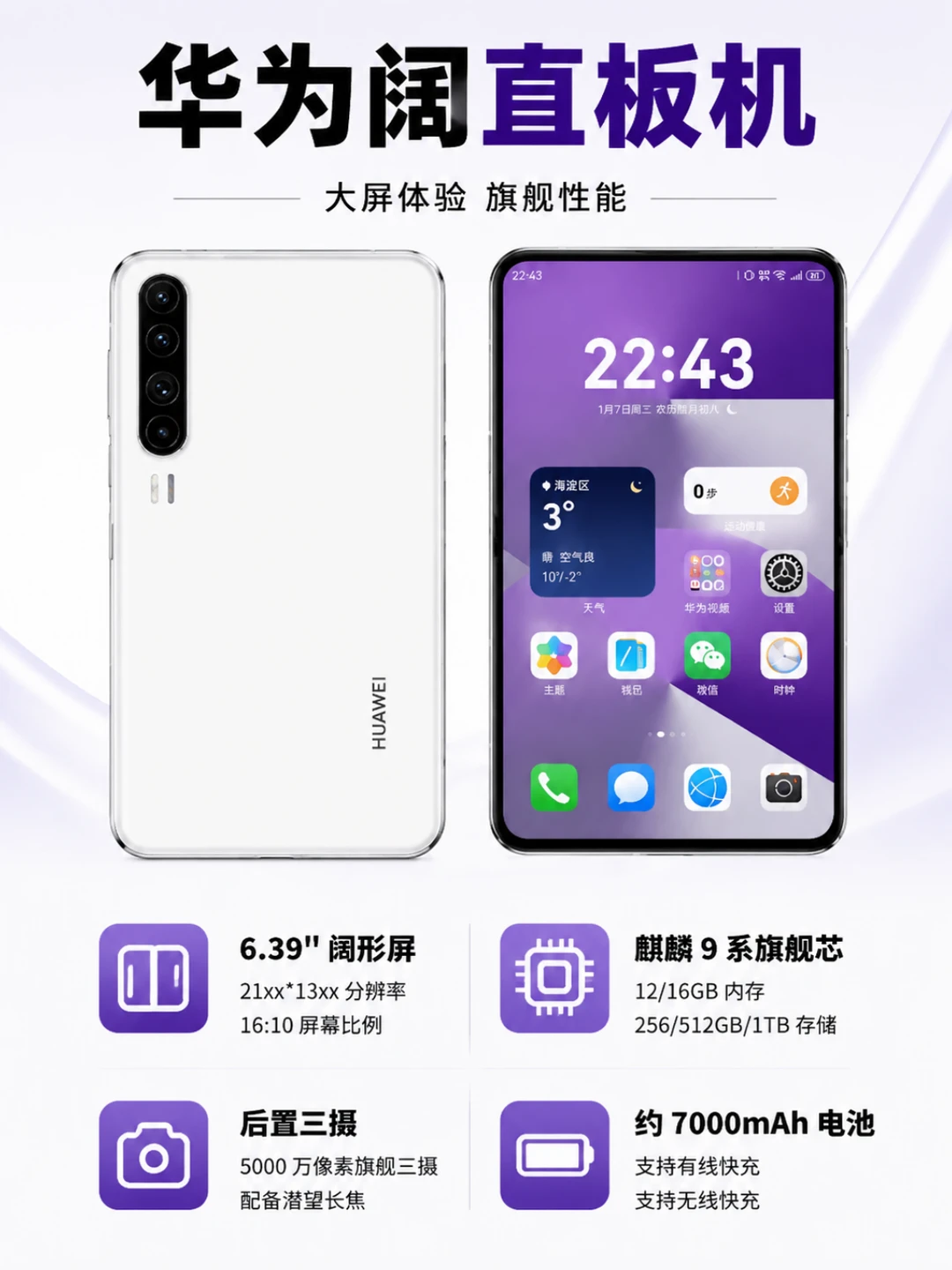 华为新机曝光，手机还能这么玩？