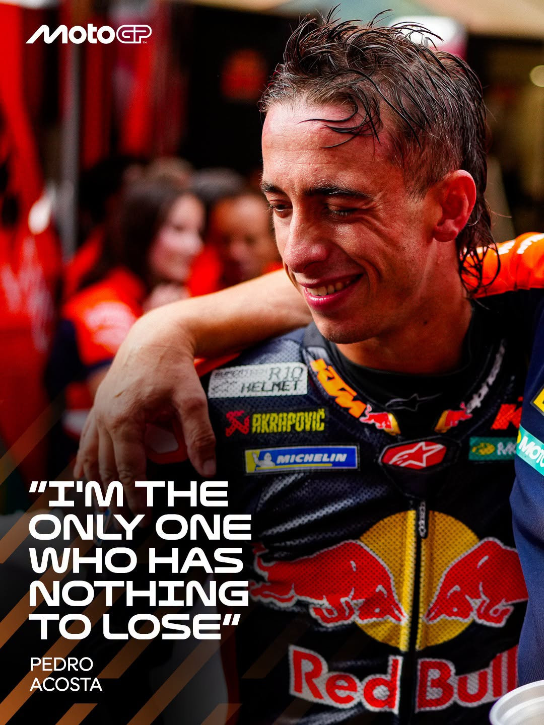 🟠阿科斯塔：我可以推到最极限，因为我没有任何可以输的

#MotoGP# #2026MotoGP奥地利大奖赛# ​