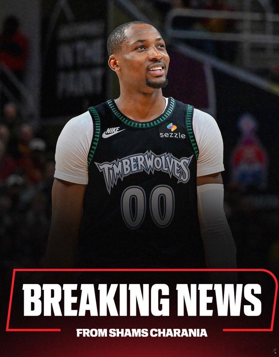库明加去森林狼，有种闹剧终于结束的感觉

ESPN 报道，库明加已经同意与明尼苏达森林狼签下一份2年1300万美元的合同，其中包含球员选项。其经纪人Aaron Turner确认了这一消息。

库明加加盟后预计将直接进入森林狼首发阵容，与安东尼-爱德华兹、拉梅洛-鲍尔、杰登-麦克丹尼尔斯以及鲁迪-戈贝尔搭档。森 ​