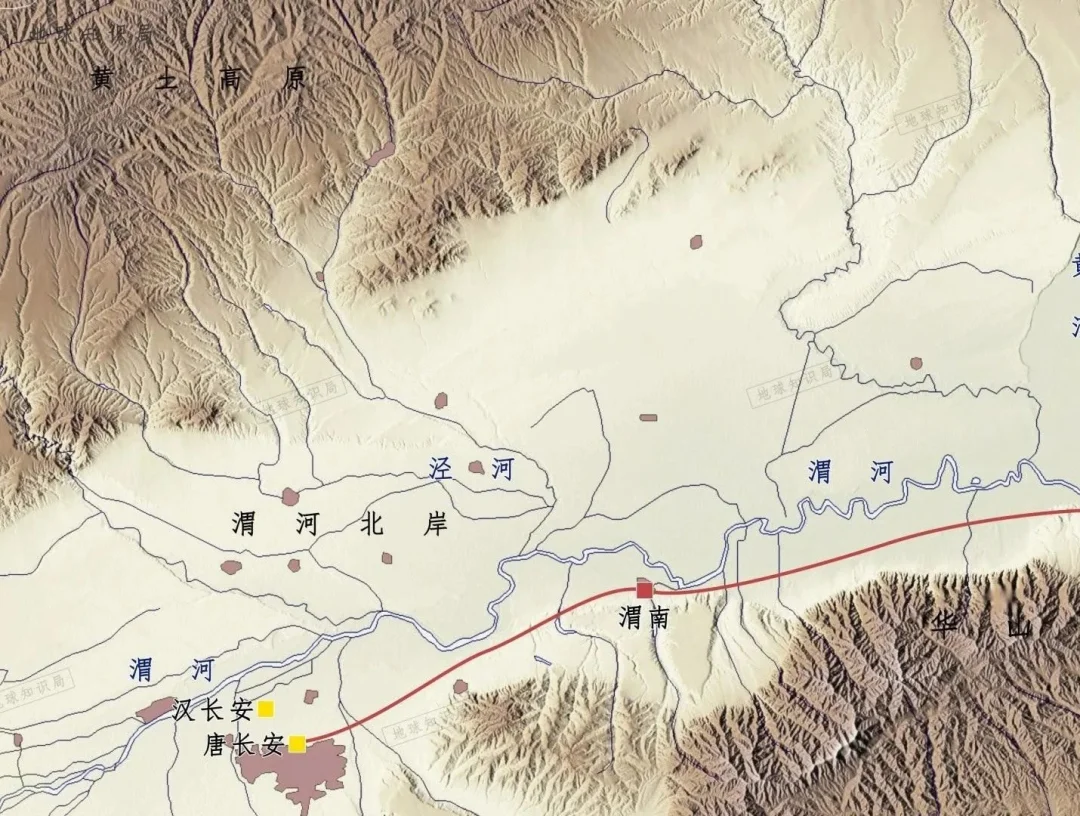 从长安盆地到伊洛平原的古道，转载学习