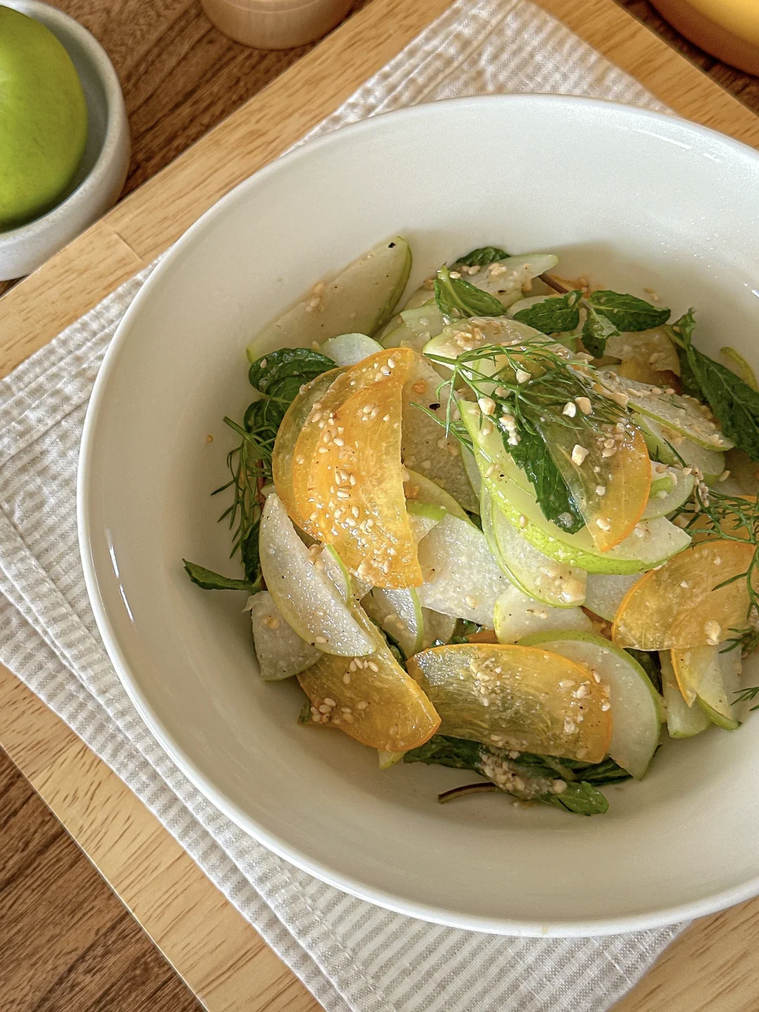 分享一个超清爽的蔬果沙拉😋