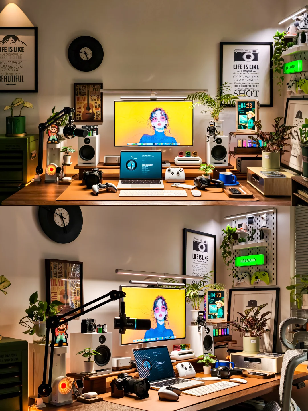 我的宅家幸福感就从这张书桌开始