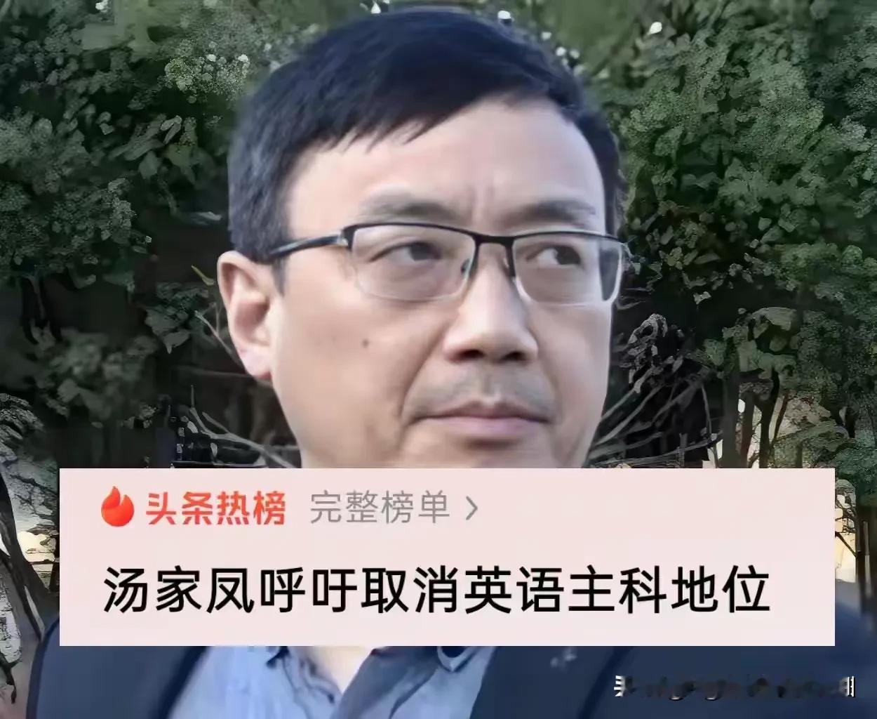 汤家凤/项立刚受限于英语而不自知
1. 若这2人英语强，肯定会成功忽悠全球人民不学英语改学中文。不光给学生减负，更给老少爷们减负，出国旅游说走就走。
2. 这2人本有全球网红的潜力，可惜只会说are you Ok。如果他们醒悟过来，肯定会抱怨以前没努力学英语。
3. 可惜这2人还不自知。要是这2人英