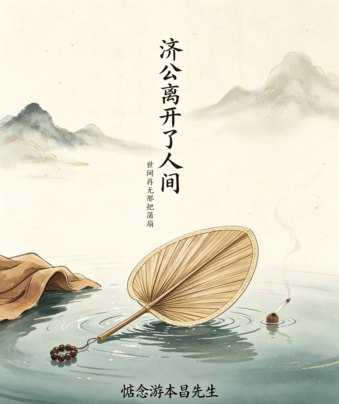 游本昌去世，8天前刚过完93岁生日，女儿透露父亲走之前没任何病痛；52岁成主角，91岁再翻红，曾拒绝参与白玉兰评选！济公离开了人间

世间再无活济公，游本昌先生走了。

中国国家话剧院一级演员、表演艺术家游本昌，于2026年9月24日在北京离世，享年93岁。就在8天前，他才平静过完自己93岁的生日。