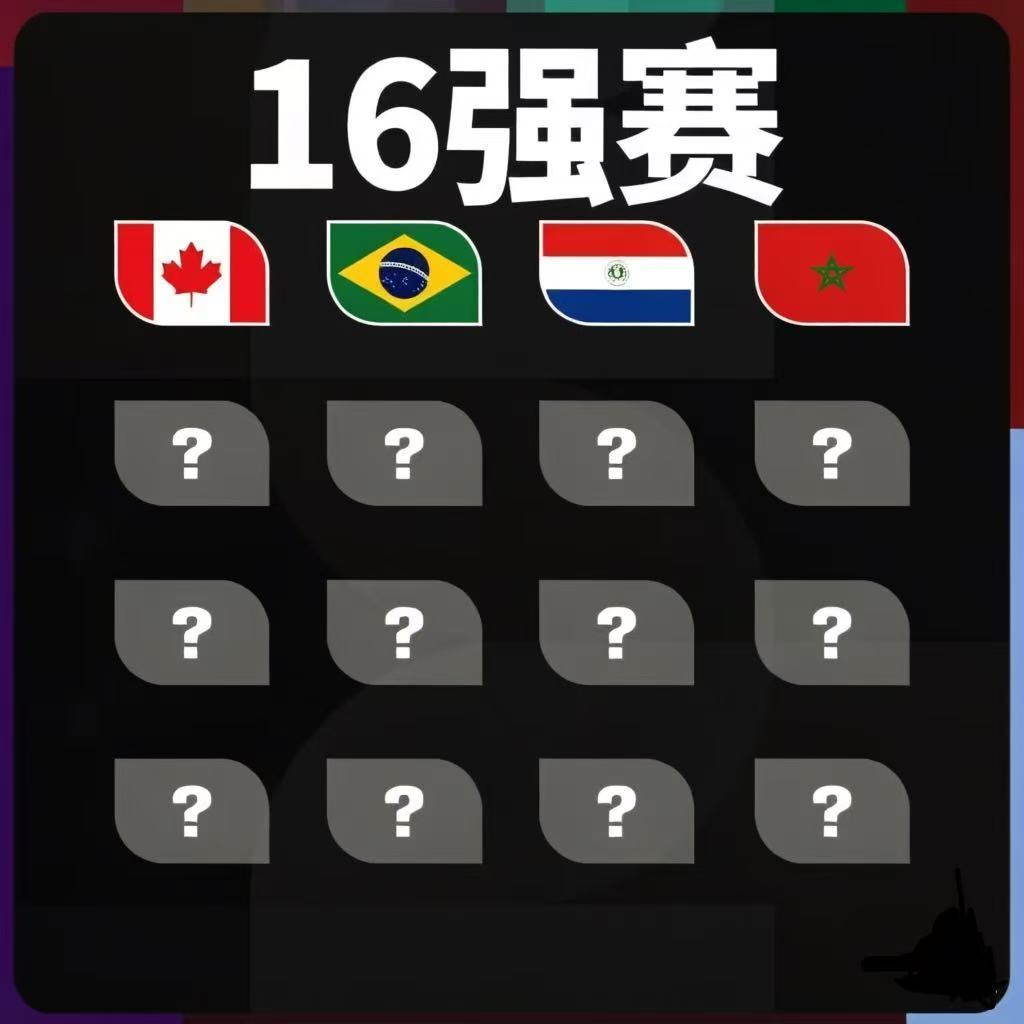 截至2026年6月30日，2026美加墨世界杯的16强席位已确定4席...