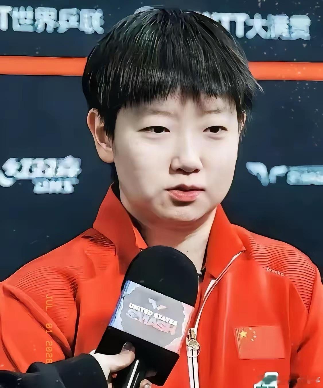 韩莹说的那句话含金量还在上升，韩莹说，女队会打削球手的人，就只有孙颖莎...
