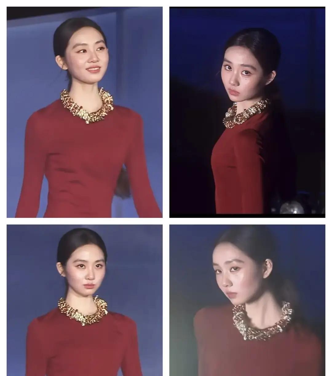 黄磊家的大女儿黄多多头一回走红毯，原本以为是千金出场，结果评论区直接吵翻了天。
倒不是衣服穿得不对，大家吐槽最多的，全集中在她那张脸上。
走在红毯上眼神来回扫，嘴角一会儿扬起一会儿绷着，小动作多得让人替她捏把汗。
有网友嘴毒，说这状态太像小女孩自己在卧室对着镜子脑补“老娘最美最拽”，结果冷不丁