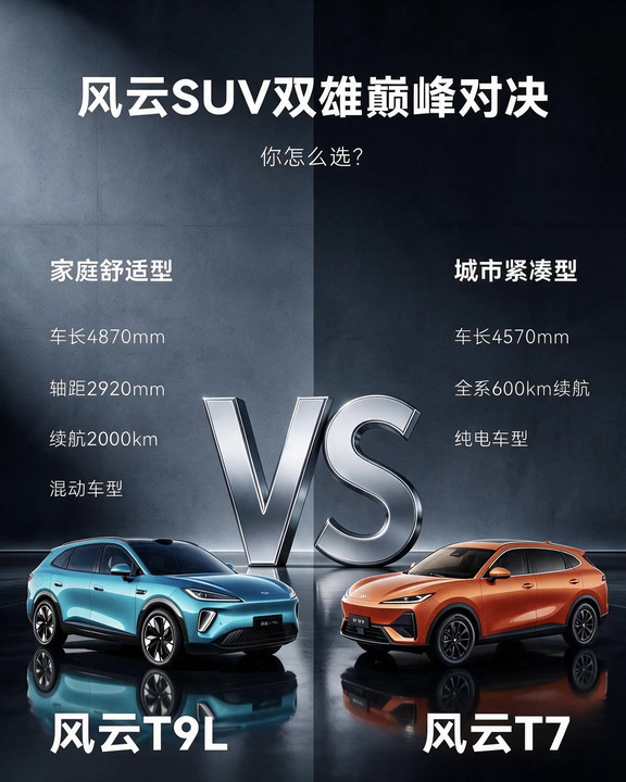 风云T9L vs 风云T7🔥！这优惠真的要杀疯了..