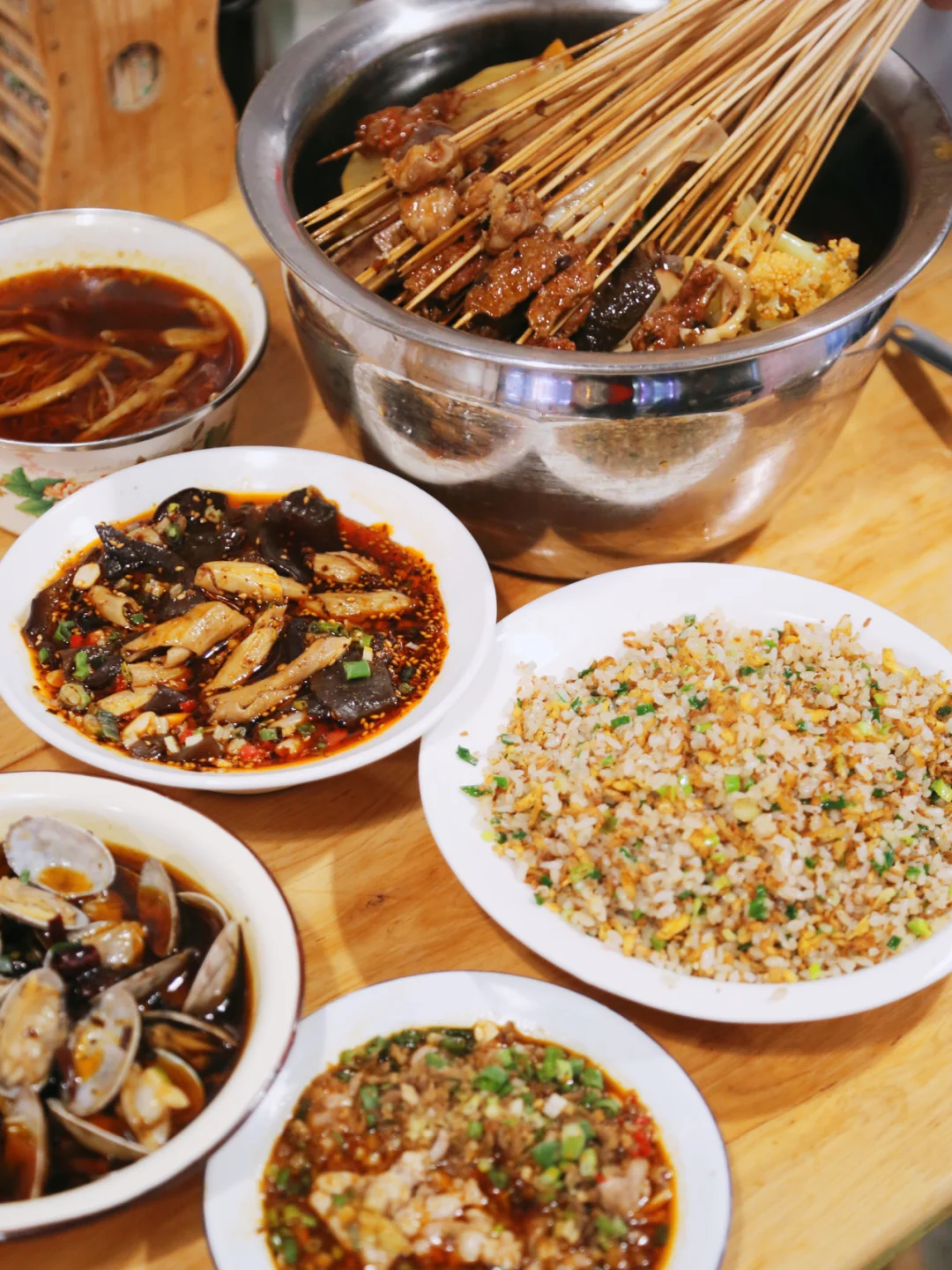 🔥地道老成都串串｜人均40+，蛋炒饭必点‼️